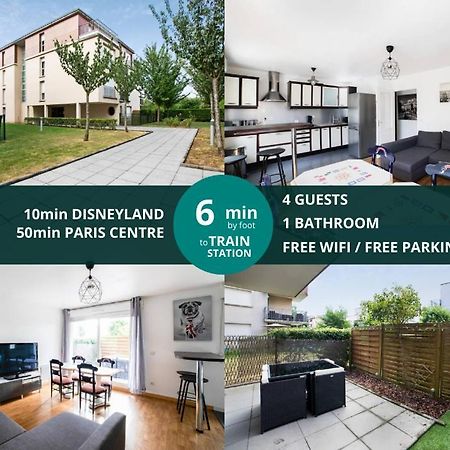 Les Paves De Prague - Appartement Pour 4 A 10 Minutes De Disneyland Paris Montévrain Exterior foto